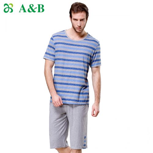Pyjama pour homme en Coton à manche courte - Ref 3002588