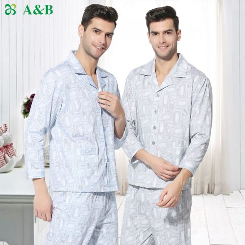 Pyjama pour homme en Coton à manches longues - Ref 3002589