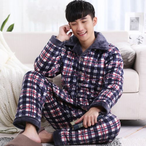Pyjama pour homme en Polyester à manches longues - Ref 3002652