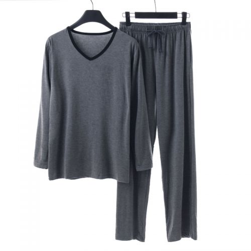 Pyjama pour homme en Coton à manches longues - Ref 3002673