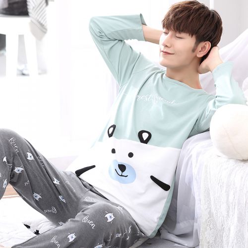 Pyjama pour homme en Coton à manches longues - Ref 3002716