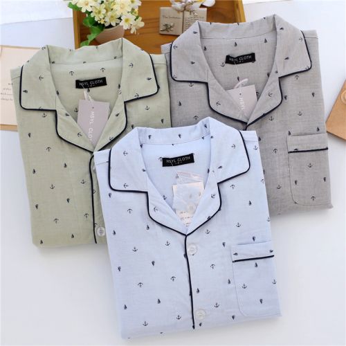 Pyjama pour homme en Coton à manches longues - Ref 3002739