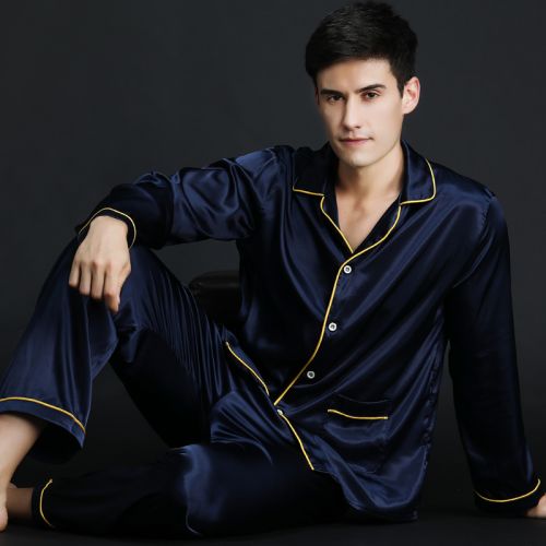 Pyjama pour homme en Polyester à manches longues - Ref 3002740