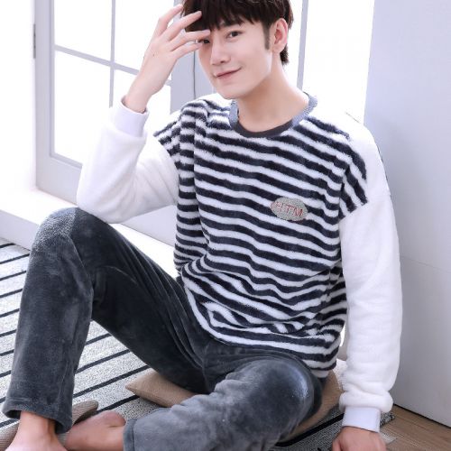 Pyjama pour homme en Polyester à manches longues - Ref 3002751