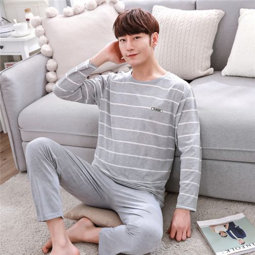 Pyjama pour homme en Coton à manches longues - Ref 3002759