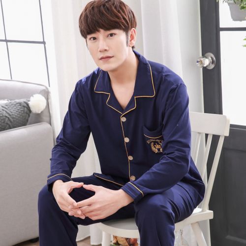 Pyjama pour homme en Coton à manches longues - Ref 3002764