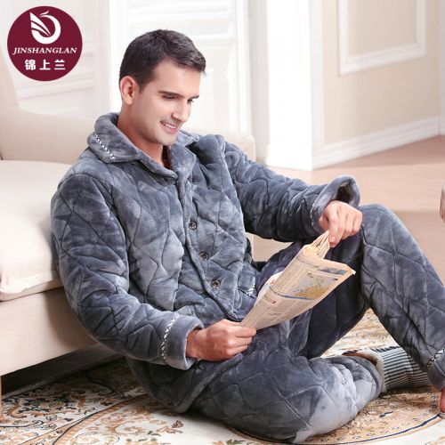 Pyjama pour homme en Polyester à manches longues - Ref 3002771