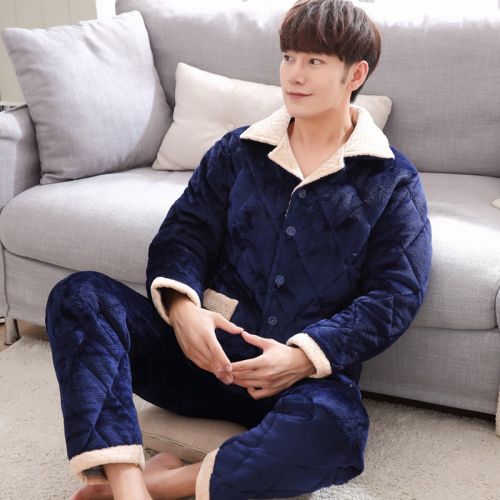 Pyjama pour homme en Polyester à manches longues - Ref 3002772