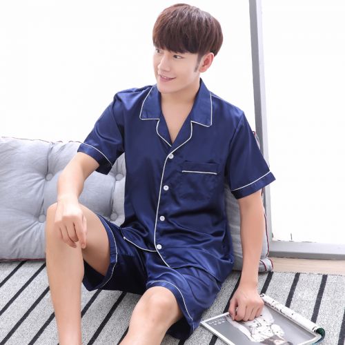 Pyjama pour homme en Polyester à manche courte - Ref 3002796
