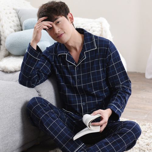 Pyjama pour homme en Coton à manches longues - Ref 3002818