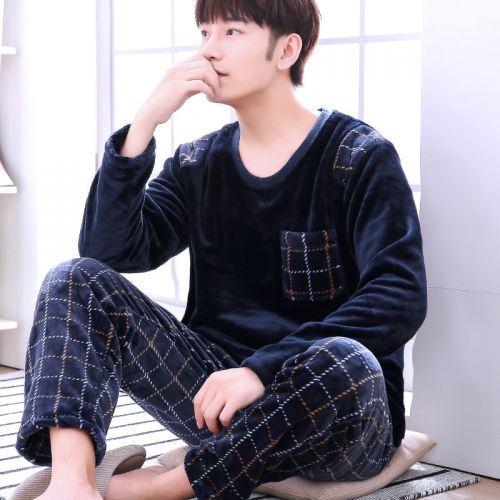 Pyjama pour homme en Polyester à manches longues - Ref 3002841
