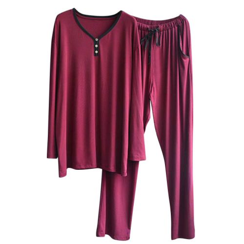 Pyjama pour homme en Coton à manches longues - Ref 3002858
