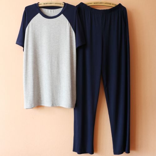 Pyjama pour homme en Viscose à manche courte - Ref 3002871
