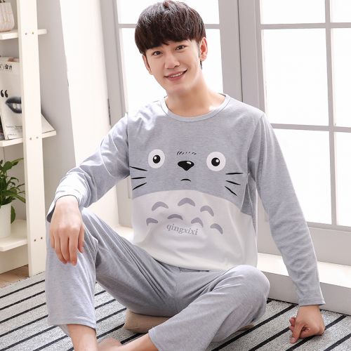 Pyjama pour homme en Coton à manches longues - Ref 3002878