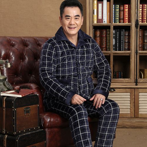 Pyjama pour homme en Polyester à manches longues - Ref 3002892