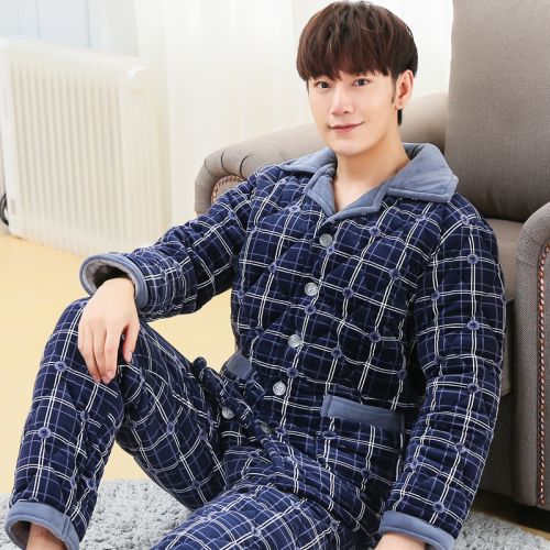 Pyjama pour homme en Polyester à manches longues - Ref 3002895