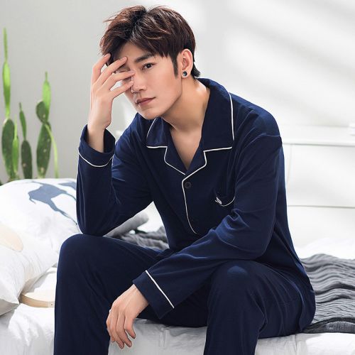 Pyjama pour homme en Coton à manches longues - Ref 3002912