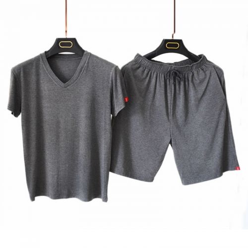 Pyjama pour homme en Coton à manche courte - Ref 3002913