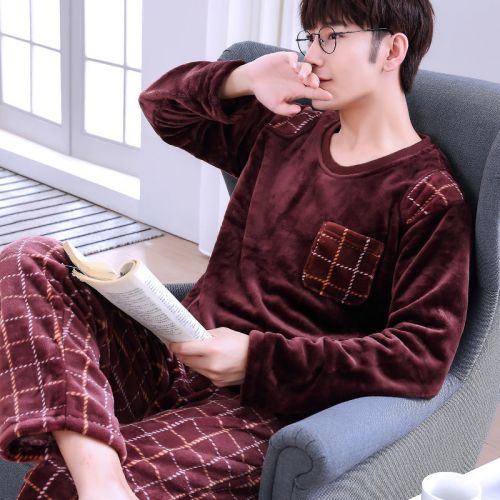 Pyjama pour homme en Polyester à manches longues - Ref 3002915