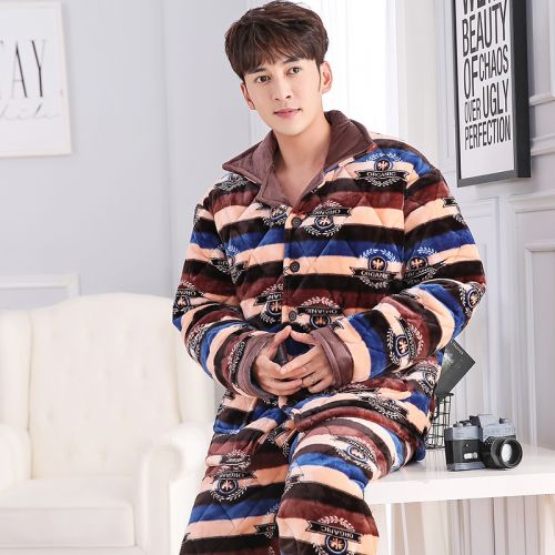 Pyjama pour homme en Polyester à manches longues - Ref 3002917