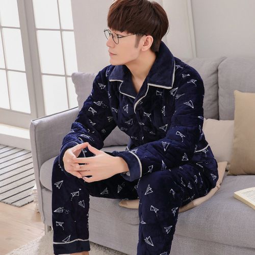 Pyjama pour homme en Polyester à manches longues - Ref 3002921