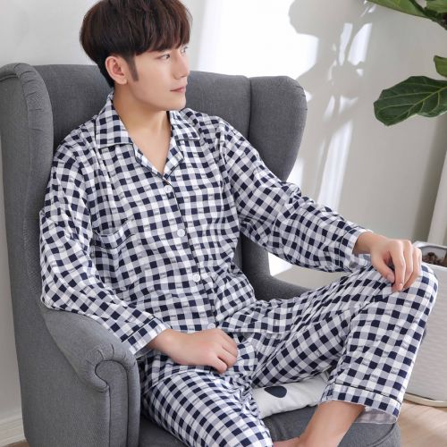 Pyjama pour homme en Coton à manches longues - Ref 3002939
