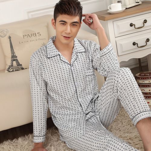 Pyjama pour homme en Coton à manche courte - Ref 3002968