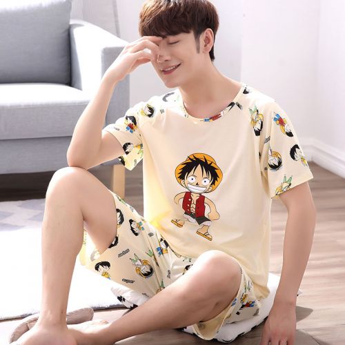 Pyjama pour homme en Coton à manches longues - Ref 3002976