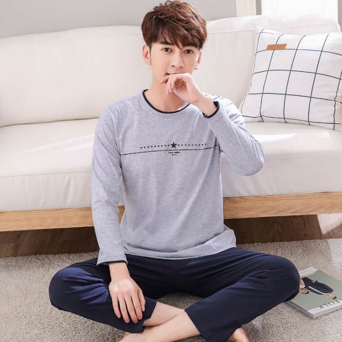 Pyjama pour homme en Coton à manches longues - Ref 3002977