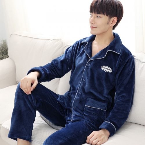 Pyjama pour homme en Polyester à manches longues - Ref 3002998