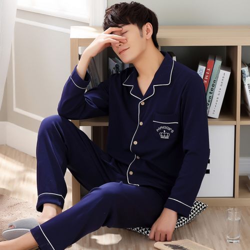 Pyjama pour homme en Coton à manches longues - Ref 3003007