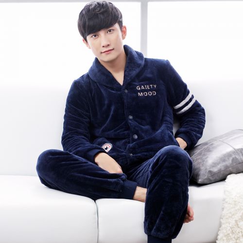 Pyjama pour homme en Polyester à manches longues - Ref 3003026