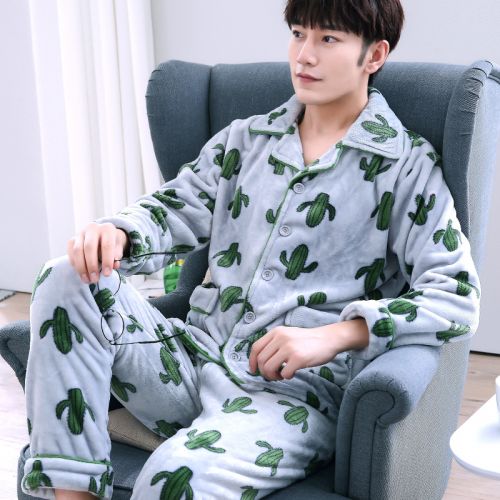 Pyjama pour homme en Polyester à manches longues - Ref 3003032