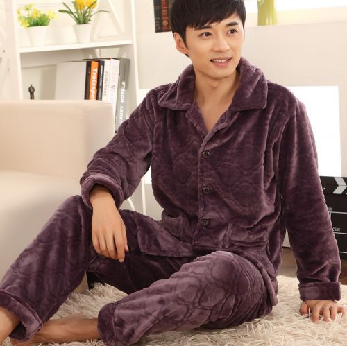 Pyjama pour homme en Polyester à manches longues - Ref 3003034