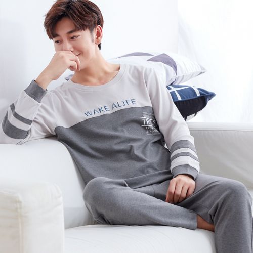 Pyjama pour homme en Coton à manches longues - Ref 3003047