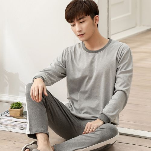 Pyjama pour homme en Coton à manches longues - Ref 3003050