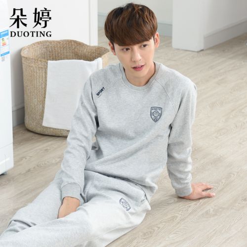 Pyjama pour homme en Coton à manches longues - Ref 3003066