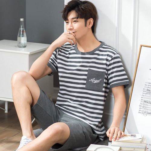 Pyjama pour homme DEBUT en Coton à manche courte - Ref 3003090