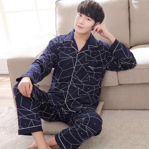 Pyjama pour homme en Polyester à manches longues - Ref 3003101