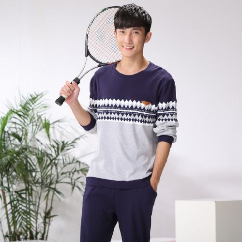 Pyjama pour homme en Coton à manches longues - Ref 3003139