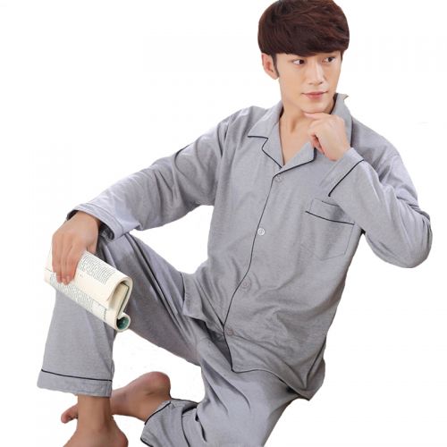 Pyjama pour homme en Coton à manches longues - Ref 3003176