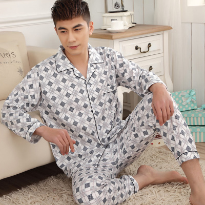 Pyjama pour homme en Coton à manches longues - Ref 3003224