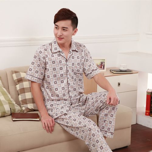 Pyjama pour homme en Coton à manches longues - Ref 3003240