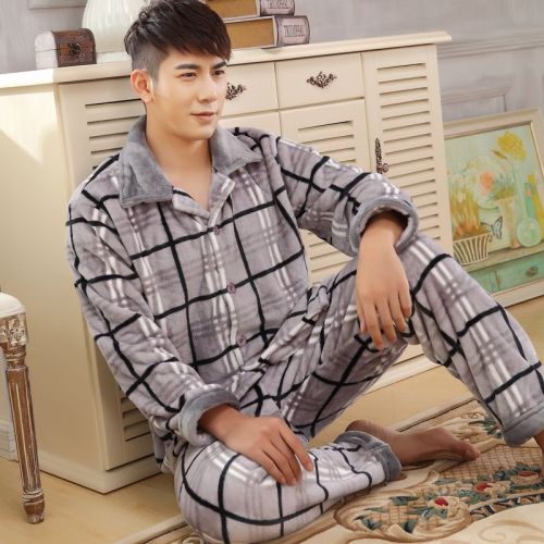 Pyjama pour homme en Polyester à manches longues - Ref 3003252