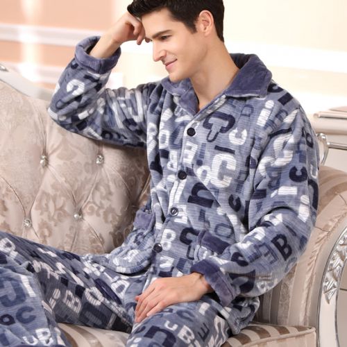 Pyjama pour homme en Polyester à manches longues - Ref 3003288