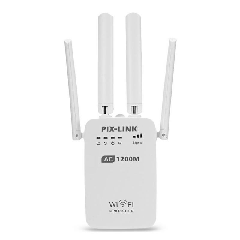 Repeteur WiFi 1200m sans fil 4 antenne double reseau 3426683