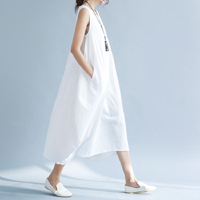 Robe en Coton et lin - Ref 3435105