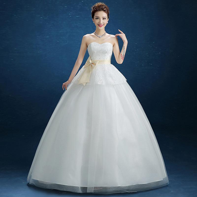 Robe de mariée Élégance en Cristal sable doux filet satin épais - Ref 3307341