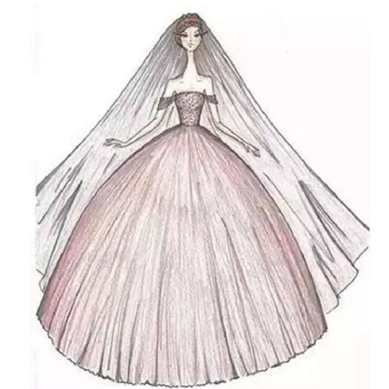 Robe de mariée CENDRILLON en Fibre polyester - Ref 3307355