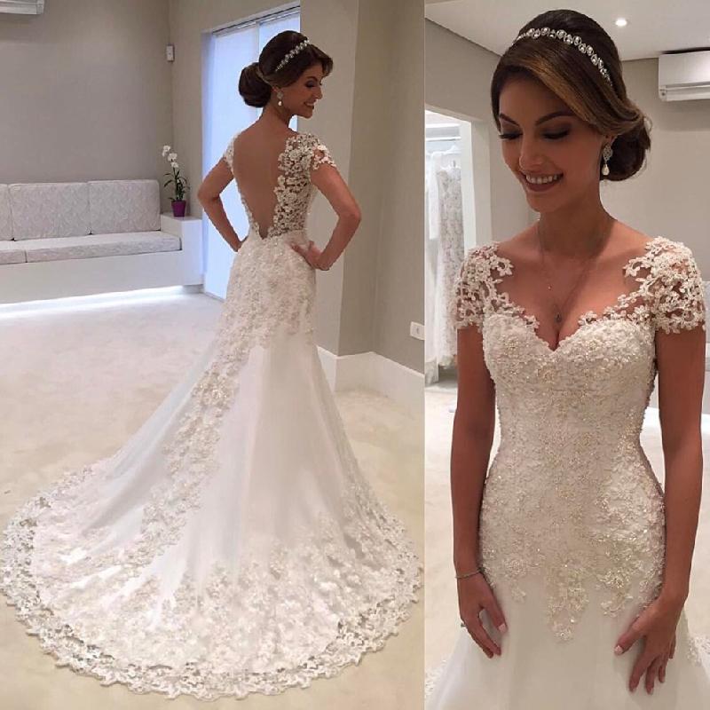 Robe de mariée ISOFIS en Dentelle - Ref 3307391